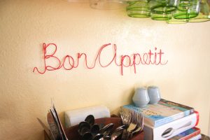 Wire Letters Wall Decor