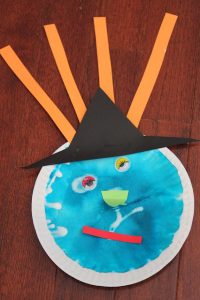 Halloween Paper Plate Mask