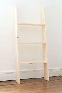 Ladder Bookshelf DIY