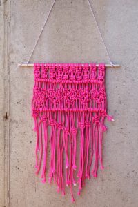 Macrame Wall Hanging Step by Step