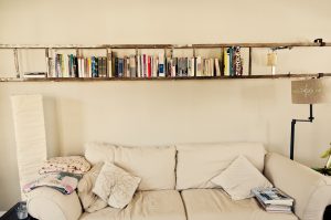 Old Ladder Bookshelf