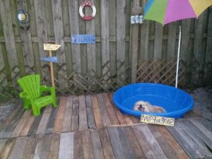 Pallet Pool Deck