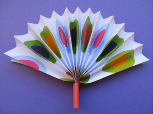 Paper Folding Fan
