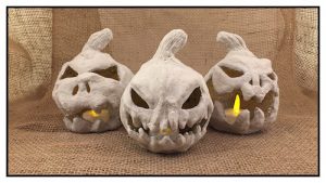 Paper Mache Pumpkin Patch