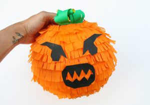 Paper Mache Pumpkin Pinata