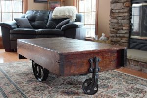 Antique Cart Coffee Table