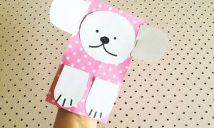 Bear Paper Bag Puppet