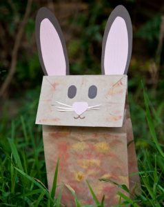 Bunny Paper Bag Puppet