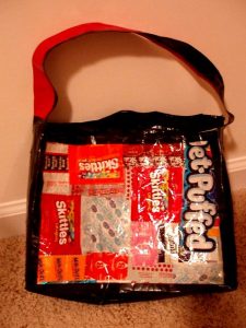 Candy Wrapper Hand Bag Purse