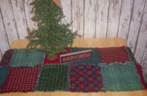 Christmas Quilted Table Runner