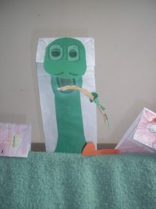 Dinosaur Paper Bag Puppet