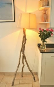 Handmade Driftwood Floor Lamp