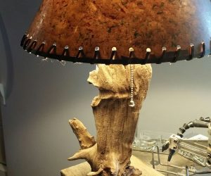 Driftwood Lamp Base