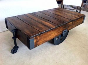 Factory Cart Coffee Table