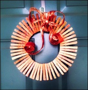 Fall Clothespin Wreath