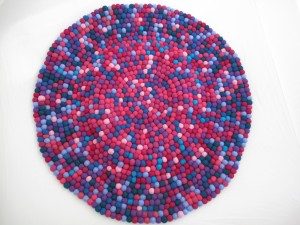 Felt Ball Rug