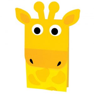 Giraffe Paper Bag Puppet