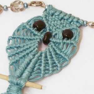 Owl Macrame