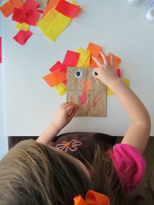 Paper Bag Turkey Puppet