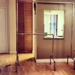 2 Tier Pipe Clothing Rack