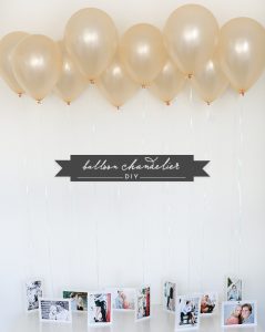 Balloon Chandelier Wedding