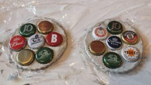 Beer Cap Coasters