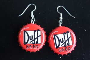 Bottle Cap Earrings