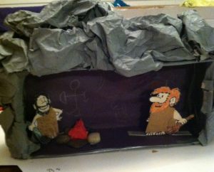 Cave Diorama Shoebox