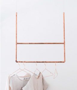 Hanging Pipe Clothing Rack
