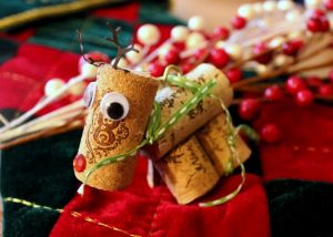 How to Make Wine Cork Reindeer