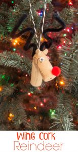 How to Make Wine Cork Reindeer Ornaments