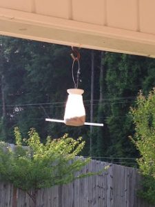 McDonald's Milk Jug Bird Feeder