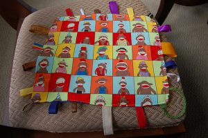 Minky Tag Blanket