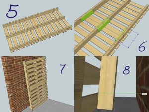 Pallet Bookshelf Plan