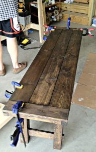 Pallet Dining Bench