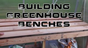 Pallet Greenhouse Bench