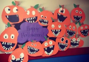 Pumpkin Bulletin Board