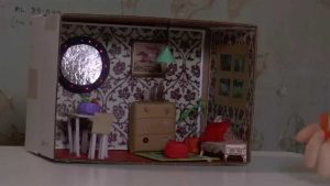 Shoebox Diorama Bedroom