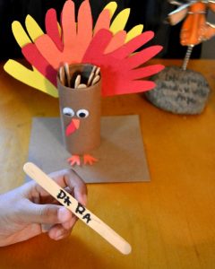 Toilet Paper Roll Handprint Turkey