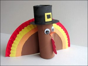 Turkey Project with Toilet Paper Roll