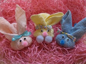 Washcloth Bunny Rabbits