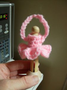 Clothespin Doll Crochet Pattern