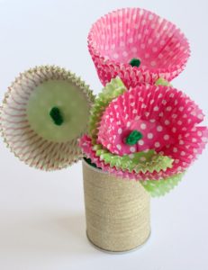 Cupcake Holder Flowers