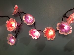 Cupcake Liner Flower Lights