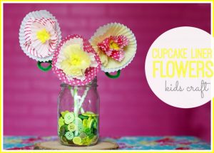 Cupcake Liner Flowers Tutorials