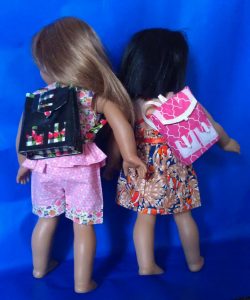 Duct Tape Backpack for Dolls