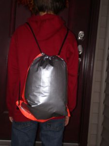 Duct Tape Drawstring Backpack