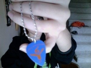 How to Make a Guitar Pick Necklace