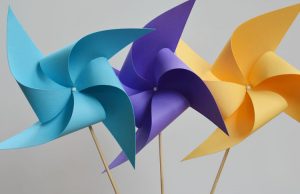 How to Make Paper Pinwheels That Spin