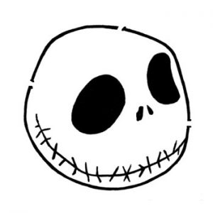 Jack Skellington Pumpkin King Stencil